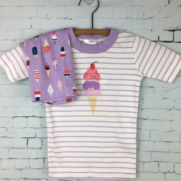 NWT Hanna Andersson Triple Scoop Pajamas - Picture 3 of 6